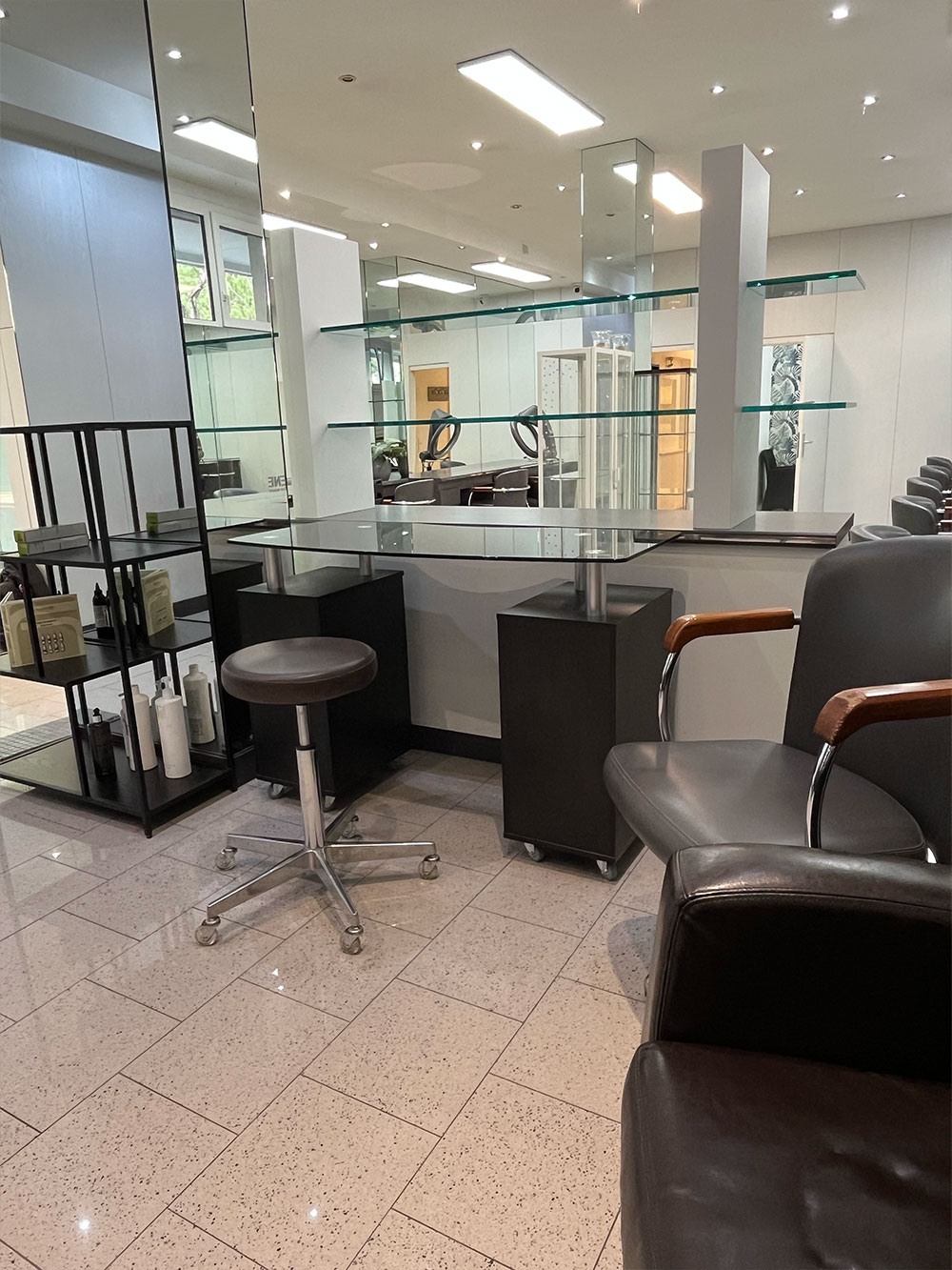 Salon de coiffure moderne